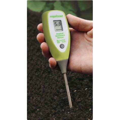 custom rapitest soil moisture meter|rapitest soil moisture tester chart.